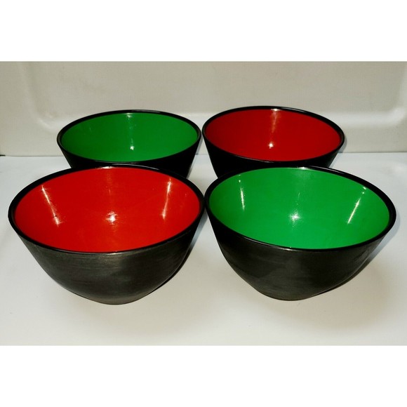 4 VTG MCM Sweden SAN-Plast Husqvarna Set Bowl Sigvard Bernadette 1960s Soup - Picture 4 of 16